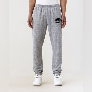 Roots Organic Original Sweatpant in Salt and Pepper